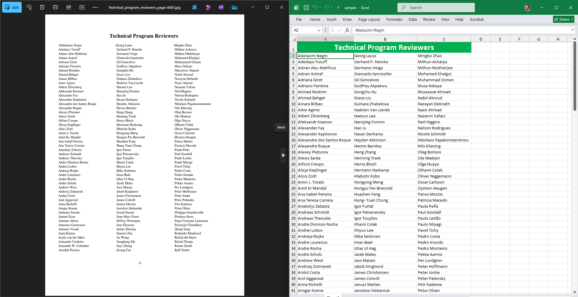 Copy paste from pdf/ pdf scraping
